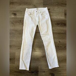 J. Crew Women's Cream Skinny Jeans